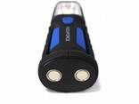 Rockforce Лампа светодиодная (4W COB LED+1W,2 магнита, крючок,180гр. ,250Lm,1.5V, 3хАА, ). .. - фото 1