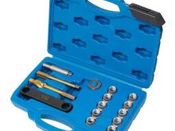 Rockforce Набор приспособлений и футорок для восстановления резьбы тормозного суппорта. ..