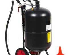 Rockforce Передвижной пескоструйный аппарат напорного типа (бак 75л, 170-710л/мин. ..