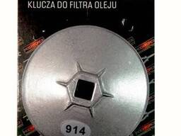 Rockforce Съемник масляного фильтра "крышка" 64мм х 14гр, в блистере 26724 RF-10686414. ..