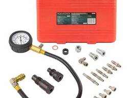 Rockforce Тестер компрессии дизельного двигателя в наборе с резьбовыми адаптерами. ..