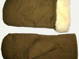 Рукавицы меховые армейские