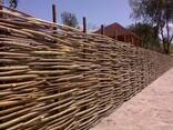 Плетеный забор ива - фото 1