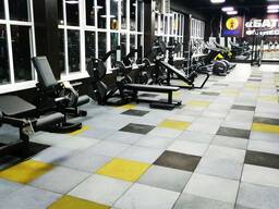 Рулонные резиновые покрытия, резиновая крошка, резиновая пли