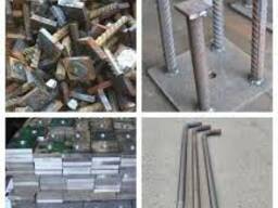 С анкерной пластиной фундаментные болты. Токарный цех