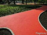 Тартановое бесшовное резиновое покрытие от 4800 тг. кв. м - фото 2