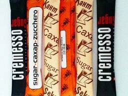 Сахар порционный с логотипом 5 грамм в индивидуальной упаков