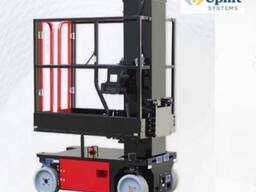 Самоходная безмасляная вертикальная мачтовая подъемная платформа