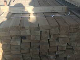 Sawn timber pine 50*100 /Доска сосновая обрезная 50*100 mm