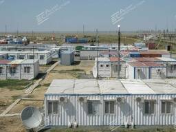 Сборное сооружение из модульных конструкций