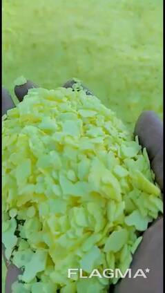 Сера техническая комовая гранулированная