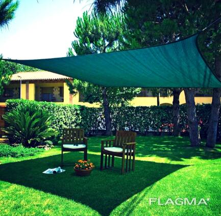 Сетка для укрытия фасадов, для притенения 100 г/м2