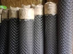 Сетка рабица заборная стальная и c полимерным покр