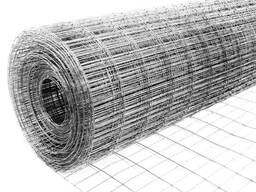 Сетка сварная стальная Диам: 0,2-40 мм, Разм. яч. 100х100…, Раскр: 2х3… в Астане