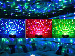 Сфера светодиодная для цветомузыки Crystal Magic Ball Light