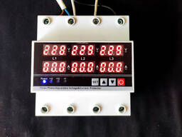 Үш фазалы кернеу релесі ток және кернеуден қорғау 100А