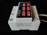 Трехфазное реле напряжения защита по току и контроля фаз 3 х 100 Ампер - фото 3