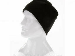 Шапка из флиса для взрослых, размер 56-57, черная