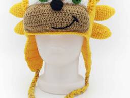 Шапка Соник, размер 56-58, желтая