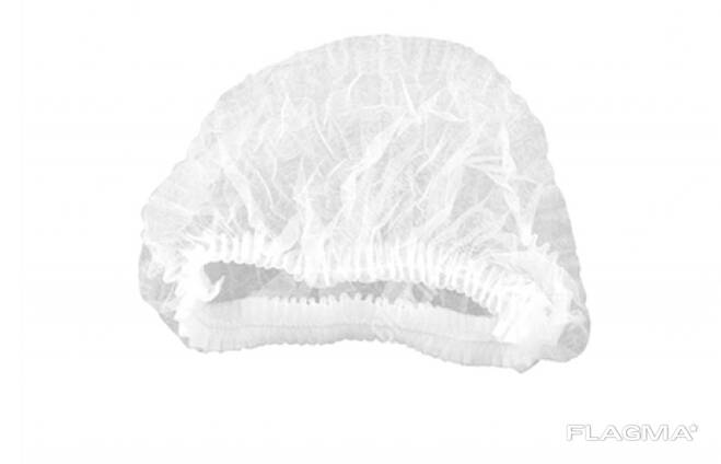 Шапочка-берет одноразовая 100 шт