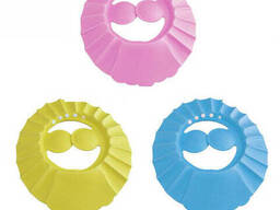 Шапочка для душа с ушками "Купаемся без слёз"