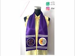 Шарф двухслойный