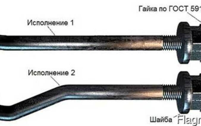 Анкерные -Фундаментные Болты М36-48 всех размеров