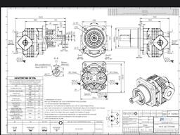 Шестерённый насос Jihostroj GHD1-28B-T01V29-CM09M09M09M09-N124D
