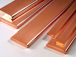 Шина медная 10х100