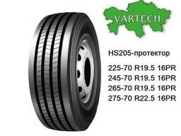 Шина грузовая 225/70 R19.5 16PR Kapsen HS205 (рулевая)