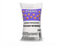 Шлифованная красная чечевица в мешках