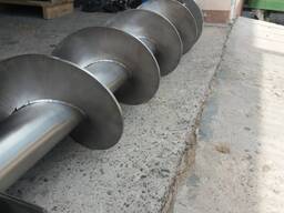 Шнеки из нержавеющей стали - изготовление