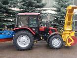 Шнекороторный снегоочиститель 500 тон в час на МТЗ - photo 2