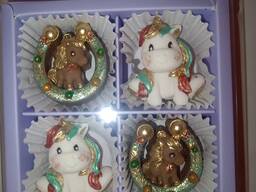 Шоколад Фигурки подарочные.