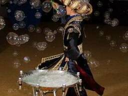 Шоу мыльных пузырей