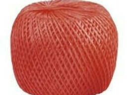 Шпагат полипропиленовый, красный 500 м, 800 текс