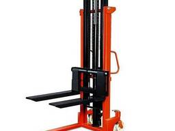 Штабелер ручной гидравлический с раздвижными вилами TOR 320-870 мм CTY-EH 2.0TX2.5M. ..