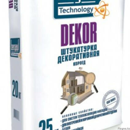 Штукатурка декоративная короед - Bergauf DEKOR