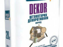 Штукатурка декоративная короед - Bergauf DEKOR