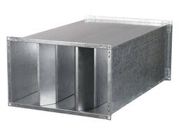 Шумоглушитель прямоугольный Разм. 1: 100-2000 мм, Разм. 2: 100-2000 мм в Актобе