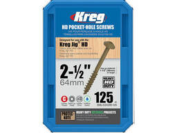 Шурупы для HD 125 шт. Kreg SML-C2X250-125-INT