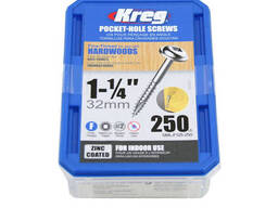 Шурупы с мелким шагом 1-1/4, 250 шт Kreg SML-F125-250-INT