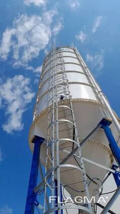 Силос разборный под цемент 150т / 115 куб
