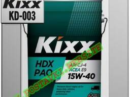 Синтетическое дизельное моторное масло kixx hdx pao арт. :