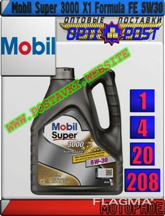 Синтетическое моторное масло mobil super 3000 x1 formula f