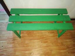 Скамейка двухместная