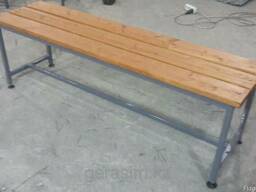 Скамейки лавки в раздевалку для гардероба