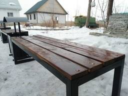 Скамья без спинки Скамейки