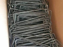 Скоба строительная нержавеющая, PP—R; стальная, 1,6—120 мм в Уральске