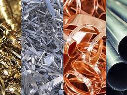 Скупаем лом и отходы цветных металлов в больших объёмах